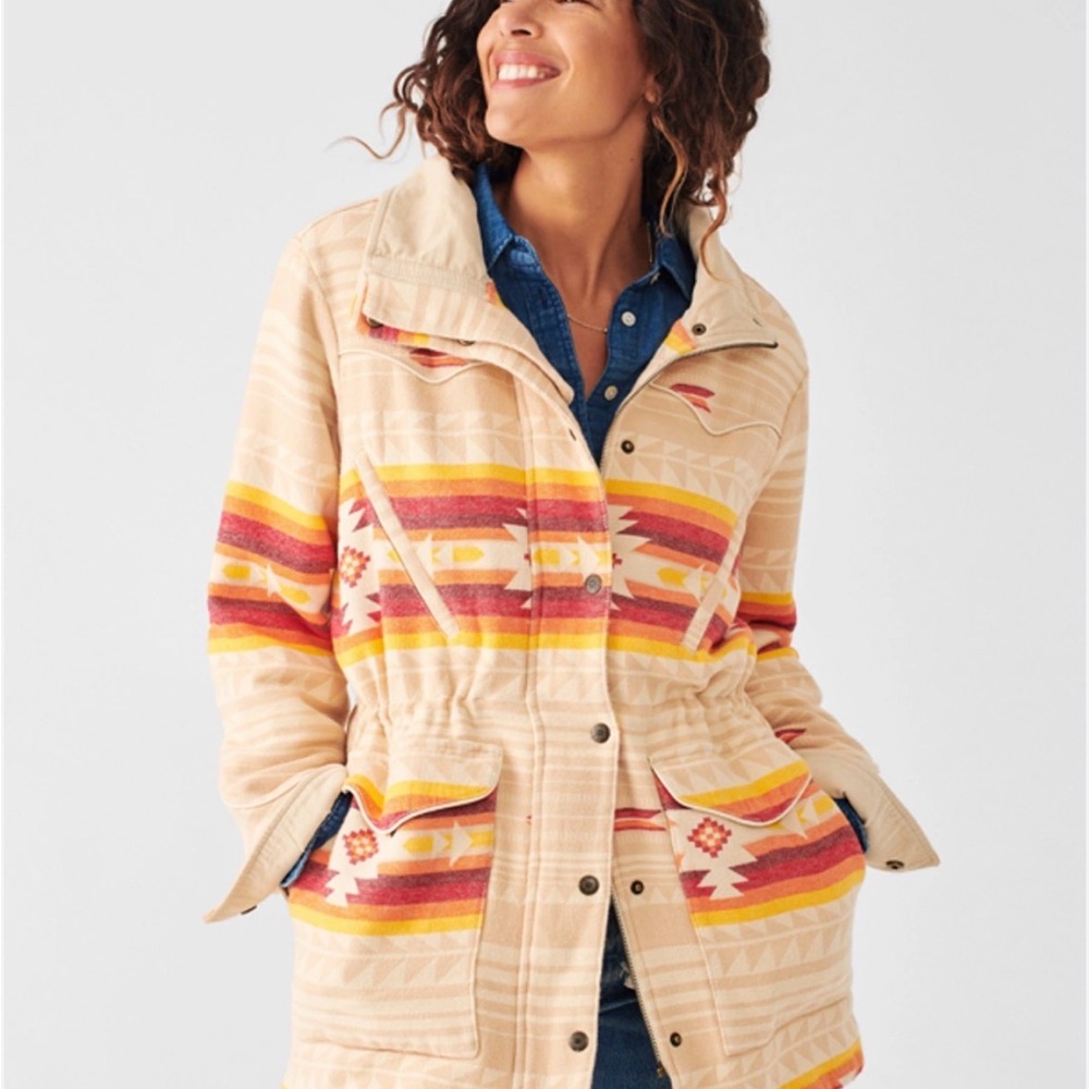Faherty Doug Good Feather Bluegrass Jacket